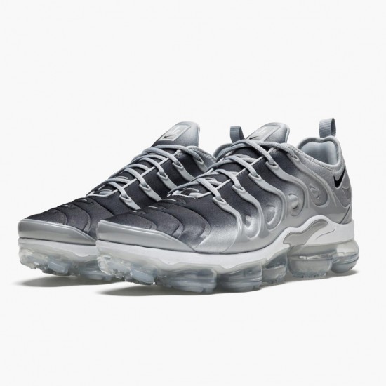 Nike Air VaporMax Plus Wolf Grey Black 924453 007 Womens Running Shoes 