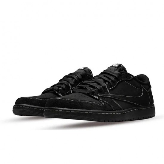 Air Jordan 1 Retro Low OG SP X Travis Scott Black Phantom DM7866-001