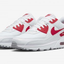 Nike Air Max 90 White Red dx8966-100