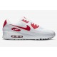 Nike Air Max 90 White Red dx8966-100