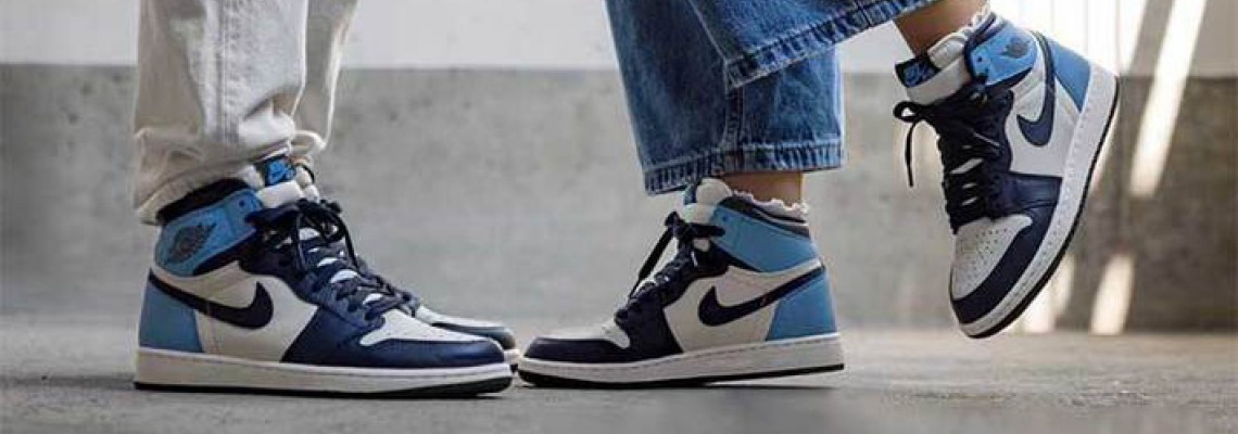 Air Jordan 1 Retro High OG“Obsidian” Model：555088-140