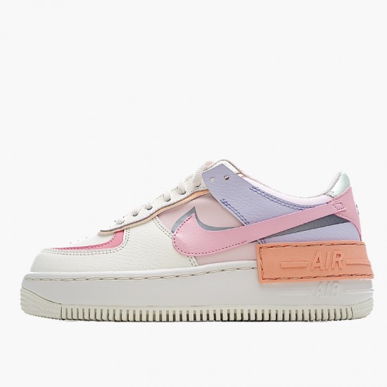 WMNS Air Force 1 Shadow Sail "Pink Glaze" CI0919-111 AF1 Running Shoes