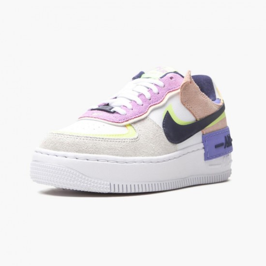 Wmns Air Force 1 Low Shadow "Photon Dust Crimson Tint" Running Shoes CI0919 101