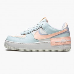 Wmns Air Force 1 Shadow Barely Green Crimson Tint Running Shoes CU8591 104