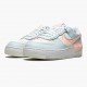 Wmns Air Force 1 Shadow Barely Green Crimson Tint Running Shoes CU8591 104