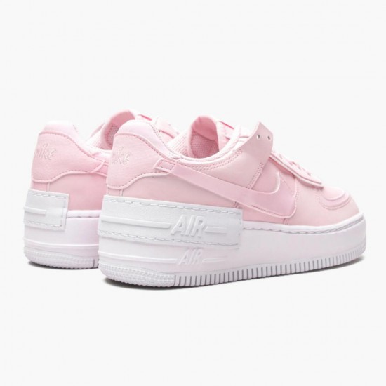 Wmns Air Force 1 Shadow Pink Foam Running Shoes CV3020-600