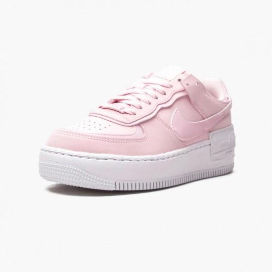 Wmns Air Force 1 Shadow Pink Foam Running Shoes CV3020-600