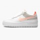 Wmns Air Force 1 Shadow White/Crimson Tint Running Shoes DH3896-100