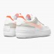 Wmns Air Force 1 Shadow White/Crimson Tint Running Shoes DH3896-100