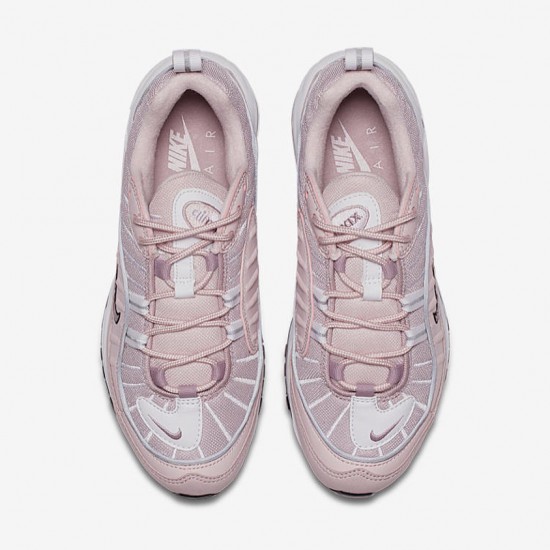 Nike Air Max 98 Barely Rose AH6799 600 Womens Running Shoes