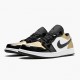 Air Jordan 1 Low "Gold Toe" Unisex Basketball Shoes CQ9447 700 Black/Gold-Black AJ1 Jordan Sneakers