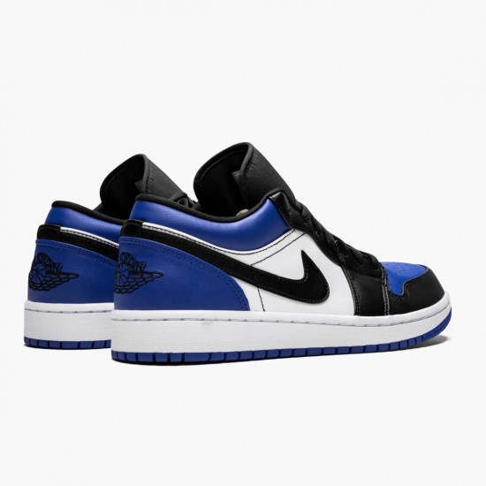 Air Jordan 1 Low "Royal Toe" Unisex Basketball Shoes CQ9446 400 Sport Royal/Black-White AJ1 Jordan Sneakers