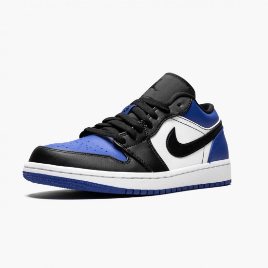 Air Jordan 1 Low "Royal Toe" Unisex Basketball Shoes CQ9446 400 Sport Royal/Black-White AJ1 Jordan Sneakers