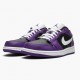 Air Jordan 1 Retro Low "Court Purple" Unisex Basketball Shoes 553558 501 Court Purple/White-Black AJ1 Jordan Sneakers