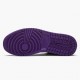 Air Jordan 1 Retro Low "Court Purple" Unisex Basketball Shoes 553558 501 Court Purple/White-Black AJ1 Jordan Sneakers