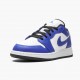 Air Jordan 1 Retro Low "Game Royal" Unisex Basketball Shoes 553560 124 White/Game Royal-Black AJ1 Jordan Sneakers