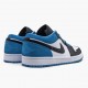 Air Jordan 1 Retro Low "Laser Blue" Unisex Basketball Shoes CK3022 004 Black/Black-Laser Blue-White AJ1 Jordan Sneakers