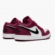 Air Jordan 1 Retro Low "Noble Red" Unisex Basketball Shoes 553558 604 Noble Red/Black-White AJ1 Jordan Sneakers