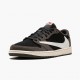 Air Jordan 1 Retro Low OG "SP Travis Scott" Unisex Basketball Shoes CQ4277 001 Black/Sail-Dark Mocha/Universi AJ1 Jordan Sneakers