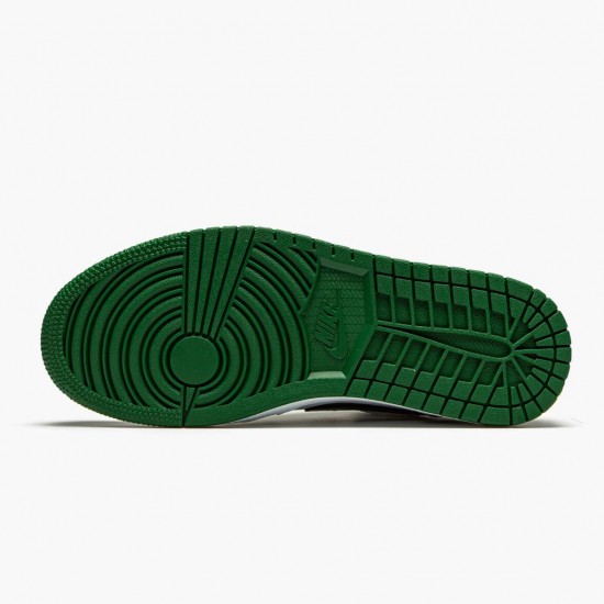 Air Jordan 1 Retro Low "Pine Green" Unisex Basketball Shoes 553558 301 Pine Green/Black-White AJ1 Jordan Sneakers