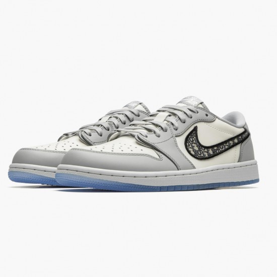 Air Jordan 1 Retro Low Unisex Basketball Shoes CN8608 002 Wolf Grey/Sail/Photoson Dust-W AJ1 Jordan Sneakers