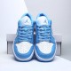 Nike Air Jordan 1 Low "UNC" University Blue/White Basketball Shoes AO9944 441 AF1 Sneakers