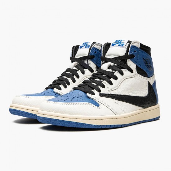 Air Jordan 1 High OG SP Fragment x Travis Scott DH3227 105 Mens/Womens AJ1 Shoes