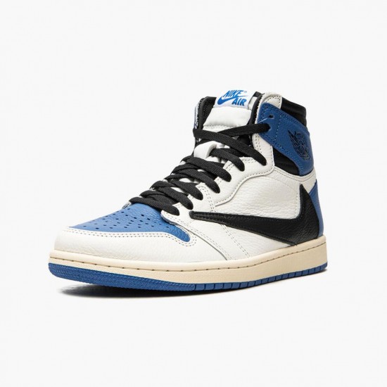 Air Jordan 1 High OG SP Fragment x Travis Scott DH3227 105 Mens/Womens AJ1 Shoes