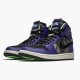 Air Jordan 1 High Zoom "Air CMFT Bayou Boys" DC2133-500 Court Purple/Black-Electric Green Unisex Jordan Sneakers