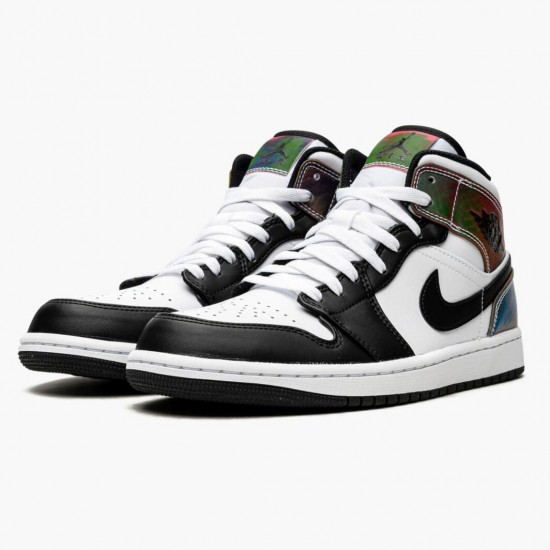 Air Jordan 1 Mid "Heat Reactive" DM7802 100 Mens/Womens AJ1 Shoes