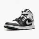 Air Jordan 1 Mid "White Shadow" Unisex Basketball Shoes Black/White-Lt Smoke Grey 554724 073 AJ1 Jordan Sneakers