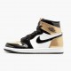 Air Jordan 1 Retro "Gold Toe" Unisex Basketball Shoes Black/Metallic Gold-Summit Whi 861428 007 AJ1 Jordan Sneakers