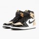 Air Jordan 1 Retro "Gold Toe" Unisex Basketball Shoes Black/Metallic Gold-Summit Whi 861428 007 AJ1 Jordan Sneakers