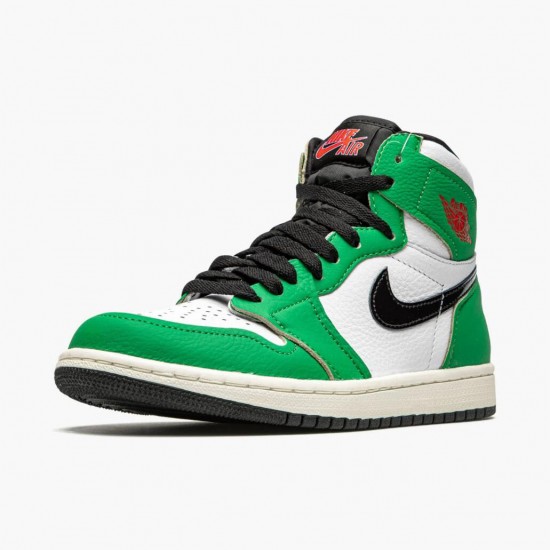 Air Jordan 1 Retro High "Lucky Green" DB4612 300 Womens/Mens AJ1 Shoes