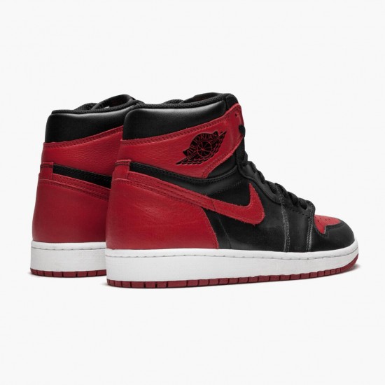 Nike Air Jordan 1 Retro High OG "Banned/Bred" Basketball Shoes 555088 001 Unisex AJ1 Sneakers