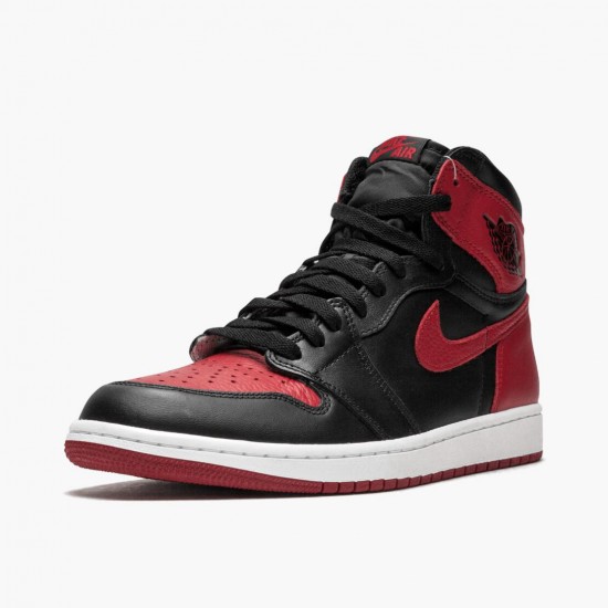 Nike Air Jordan 1 Retro High OG "Banned/Bred" Basketball Shoes 555088 001 Unisex AJ1 Sneakers