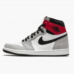 Air Jordan 1 Retro High OG "Light Smoke Grey" White/Black-Light Smoke Grey-V 555088 126 Mens/Womens AJ1 Jordan Sneakers