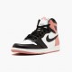 Air Jordan 1 Retro High "Rust Pink" Unisex Basketball Shoes White/Black-Rust Pink 861428 101 AJ1 Jordan Sneakers