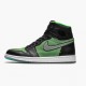 Air Jordan 1 Retro High Zoom "Zen Green" Unisex AJ1 Shoes CK6637 002 Black/Black-Tomatillo-Rage-Gre Jordan Sneakers