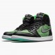 Air Jordan 1 Retro High Zoom "Zen Green" Unisex AJ1 Shoes CK6637 002 Black/Black-Tomatillo-Rage-Gre Jordan Sneakers