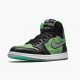 Air Jordan 1 Retro High Zoom "Zen Green" Unisex AJ1 Shoes CK6637 002 Black/Black-Tomatillo-Rage-Gre Jordan Sneakers