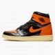 Air Jordan 1 Retro "Shattered Backboard" Black/Pale-Vanilla Starfish Basektball Shoes 555088 028 Mens Jordan Sneakers