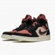 Air Jordan 1 Mid "Canyon Rust" BQ6472 202 Particle Beige/Black Womens AJ1 Jordan Sneakers