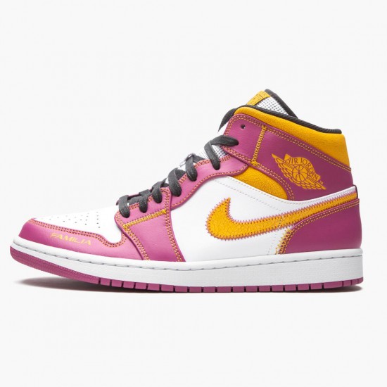 Air Jordan 1 Mid "Dia de los Muertos" DC0350 100 Unisex AJ1 Jordan Sneakers