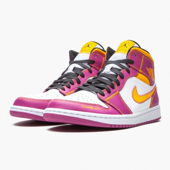 Air Jordan 1 Mid "Dia de los Muertos" DC0350 100 Unisex AJ1 Jordan Sneakers