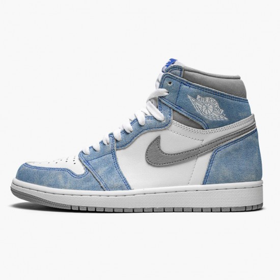 Air Jordan 1 Retro High OG "Hyper Royal" 555088 402 Hyper Royal/Light Smoke Grey-W Unisex AJ1 Jordan Sneakers