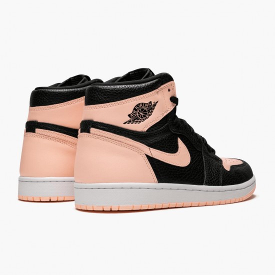 Nike Air Jordan 1 High OG "Crimson Tint" Black/Crimson Tint-White 555088 081 Mens/Womens AJ1 Jordan Sneakers