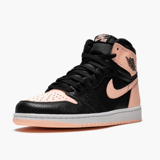 Nike Air Jordan 1 High OG "Crimson Tint" Black/Crimson Tint-White 555088 081 Mens/Womens AJ1 Jordan Sneakers