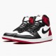 Nike Air Jordan 1 High OG "Satin Black Toe" Black/Black-White-Varsity Red CD0461 016 Mens/Womens AJ1 Jordan Sneakers