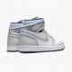 Nike Air Jordan 1 High Zoom "Racer Blue" White/White-Racer Blue Basketball Shoes AJ1 CK6637 104 Sneakers